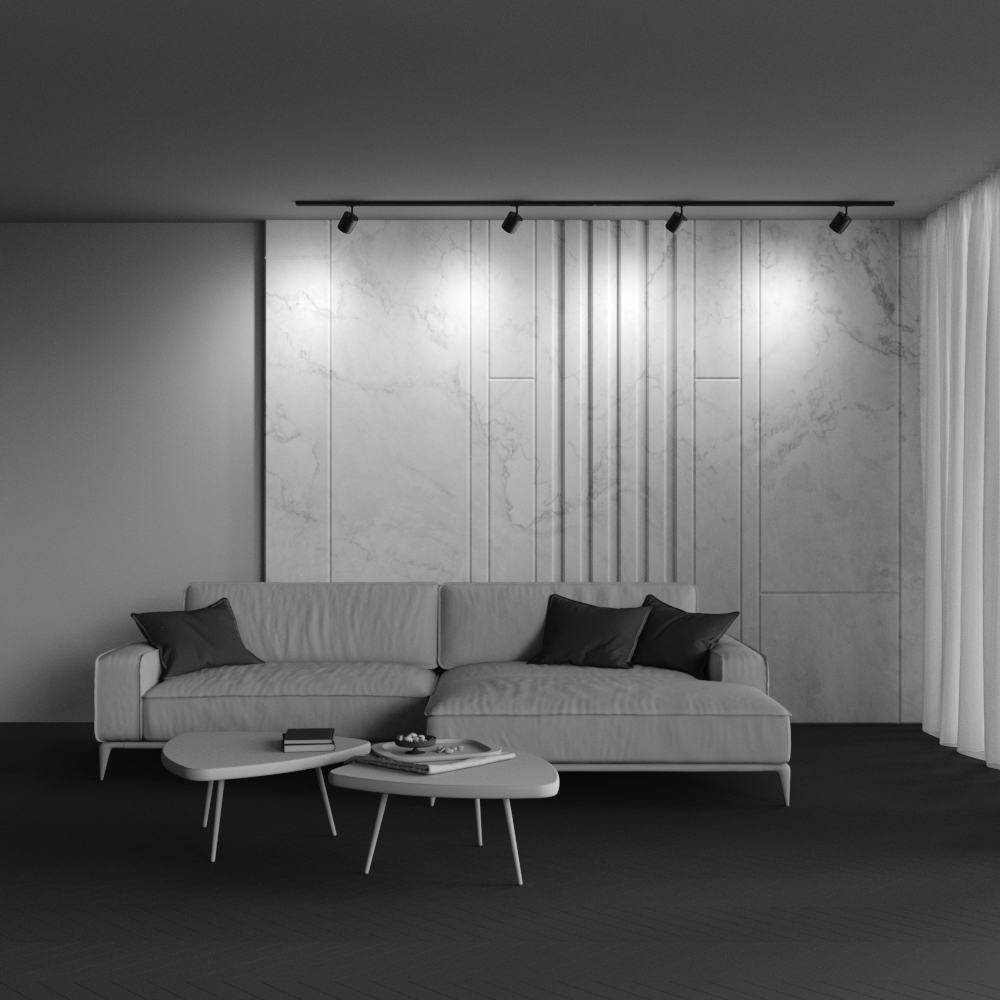 Трековый однофазный светильник Maytoni Polar TR088-1-GX53-B в Санкт-Петербурге