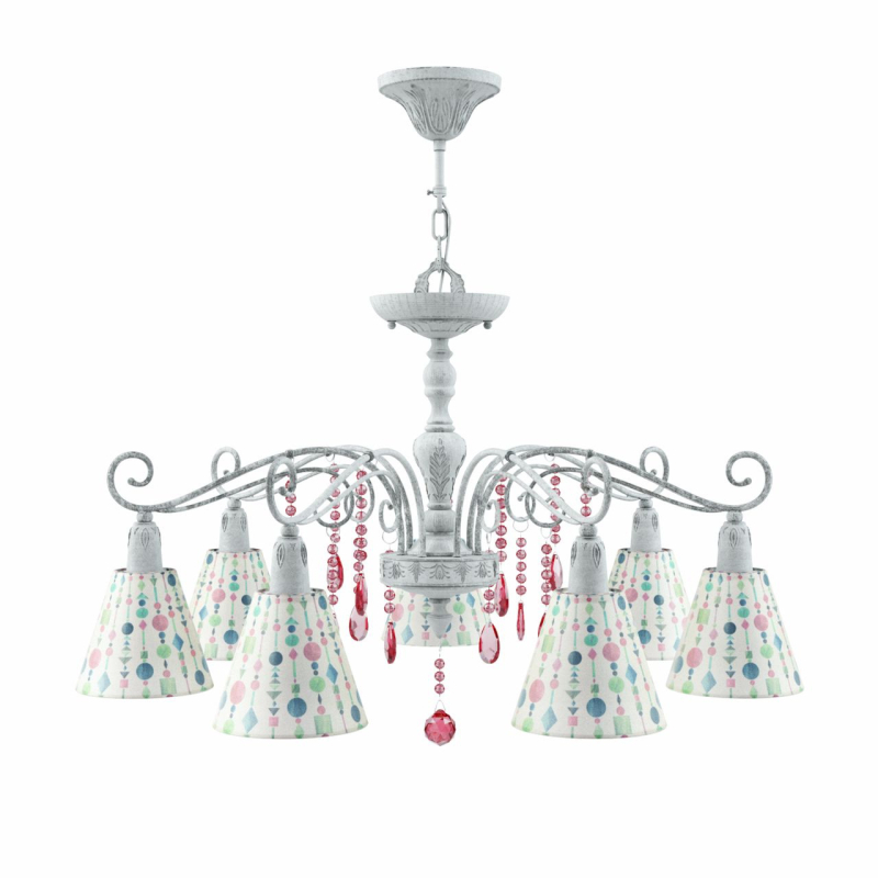 Подвесная люстра Lamp4you Provence E4-07-G-LMP-O-17-CRL-E4-07-PK-DN в Санкт-Петербурге