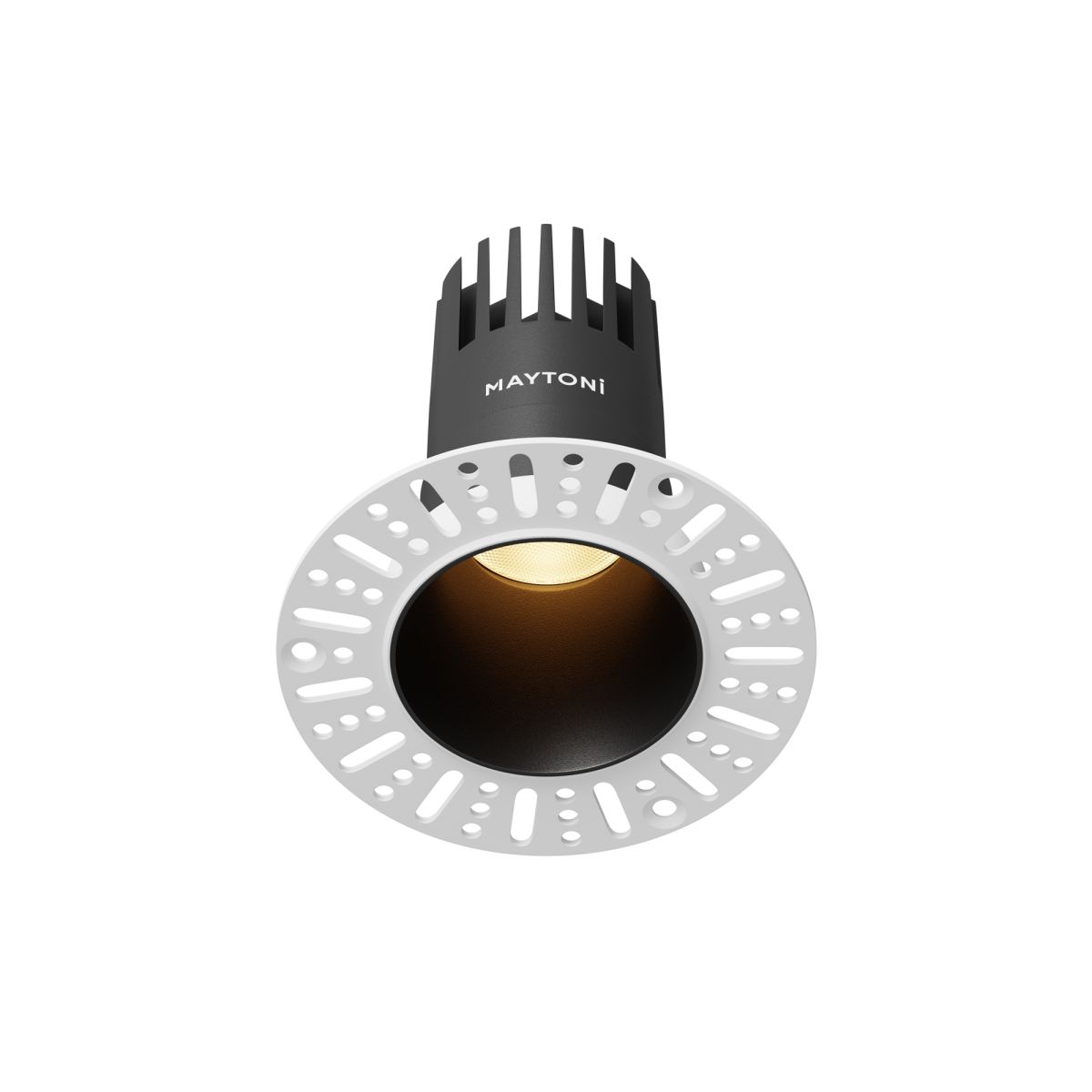 Встраиваемый светильник Maytoni Dip DL120-10W-2.7K-TRS-B в Санкт-Петербурге