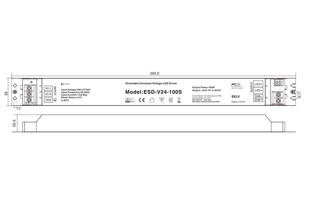 Блок питания Lumker RC-100-24 001827 в Санкт-Петербурге