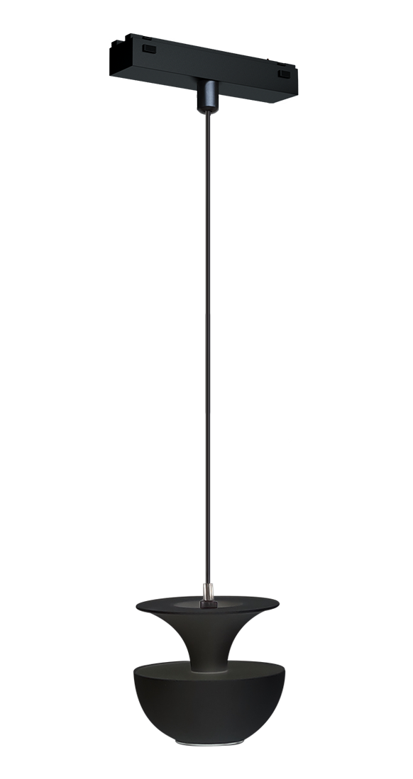 Трековый магнитный светильник iLedex Vision 4825-044-D80-6W-38DG-3000K-BK в Санкт-Петербурге