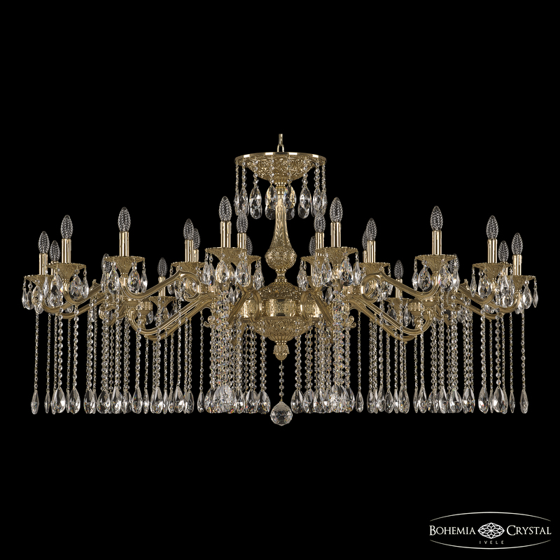 Подвесная люстра Bohemia Ivele Crystal Verona 72107/24/590 A G в #REGION_NAME_DECLINE_PP#