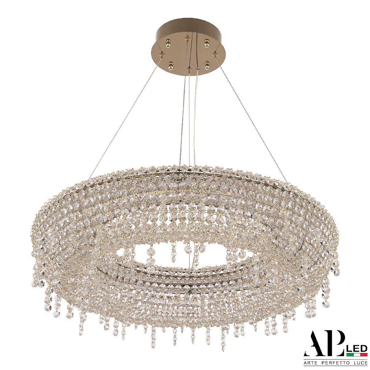 Подвесная люстра Arte Perfetto Luce Rimini S502.0.60.B.4000.Gold в Санкт-Петербурге