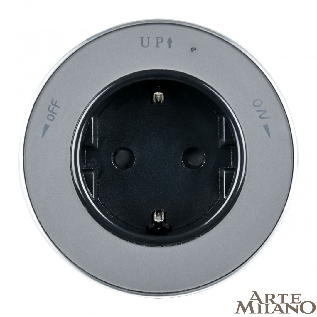 Трековая розетка Arte Milano Am-track-sockets 380011TS/ES Grey в Санкт-Петербурге