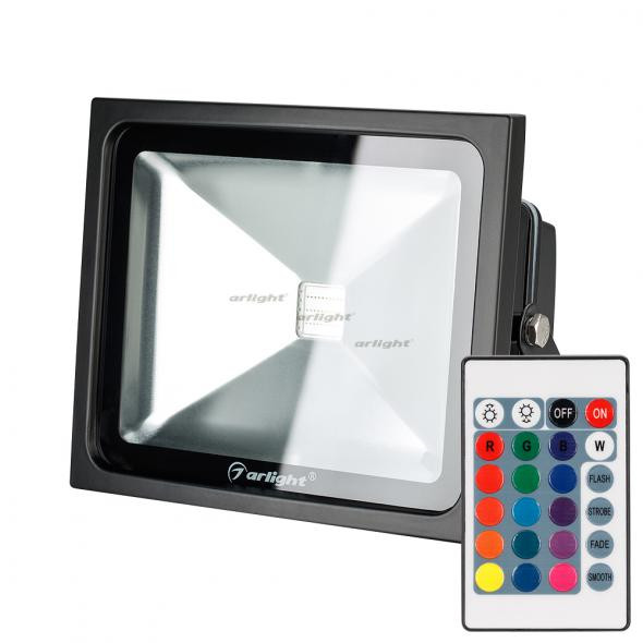 Прожектор Arlight AR-FLB-30W-220V RGB (IR ПДУ Карта 24кн) 023852 в Санкт-Петербурге