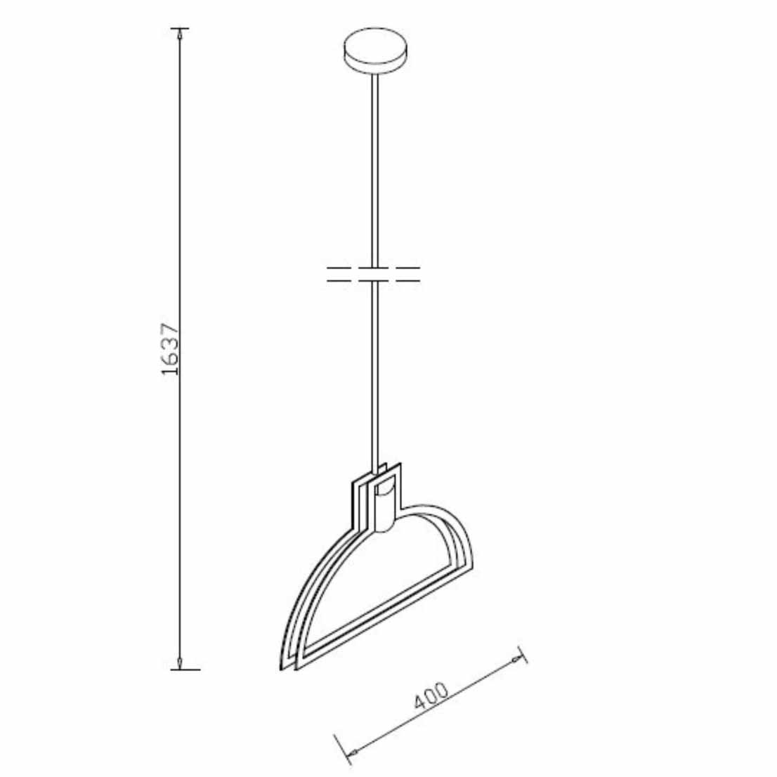 Подвесной светильник Lucide Contour 34419/40/31 в Санкт-Петербурге