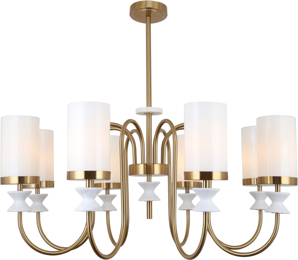 Люстра на штанге Stilfort Мрамарис 1054/05/08P в Санкт-Петербурге