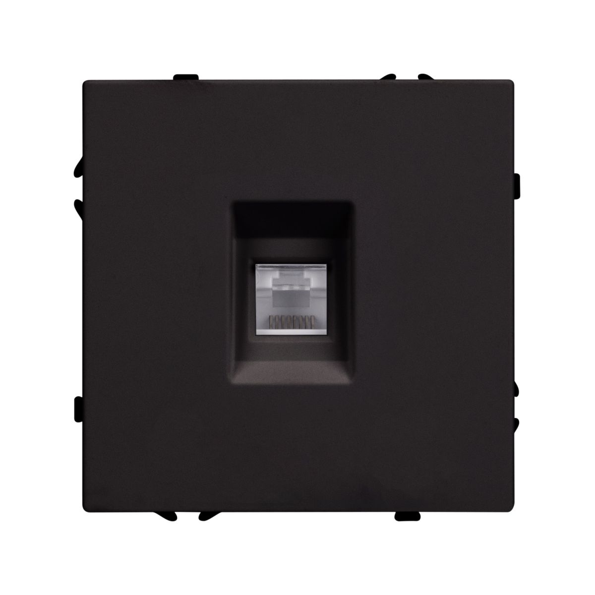 Розетка компьютерная софт-тач черный оникс Arlight SCT-MPC1-SFPL-BK (RJ-45, CAT6) 054305(1) в Санкт-Петербурге