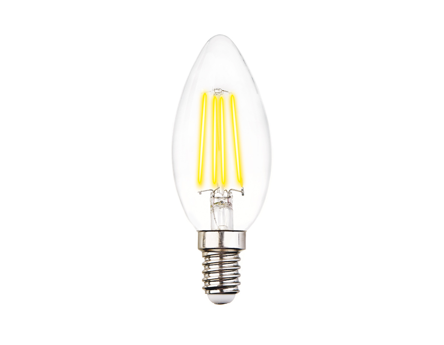 Филаментная cветодиодная лампа Ambrella Light Filament C37 E14 6W 3000K 202114 в Санкт-Петербурге