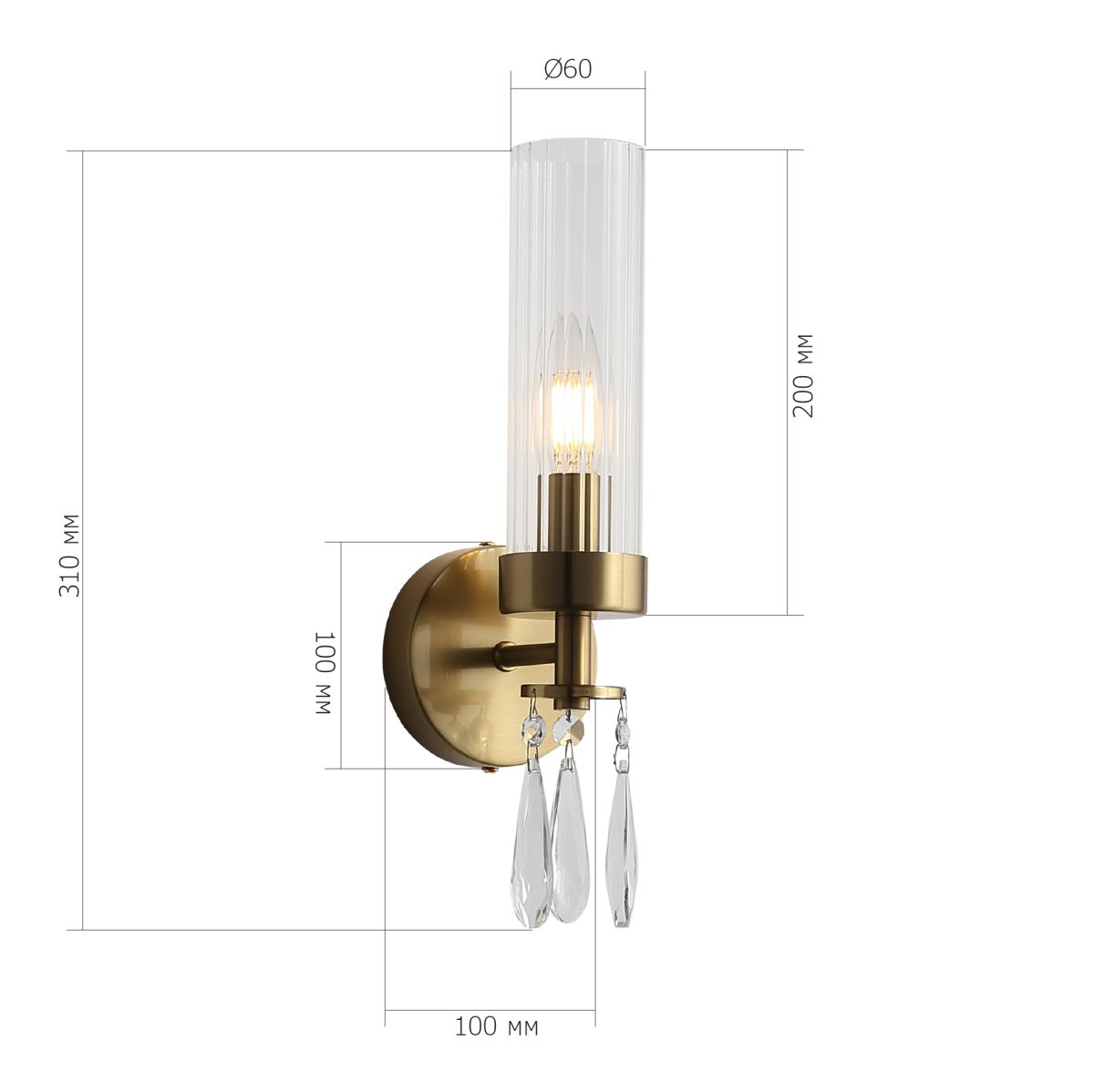 Бра ST Luce Иллюмиа SL1400.301.01 в #REGION_NAME_DECLINE_PP#
