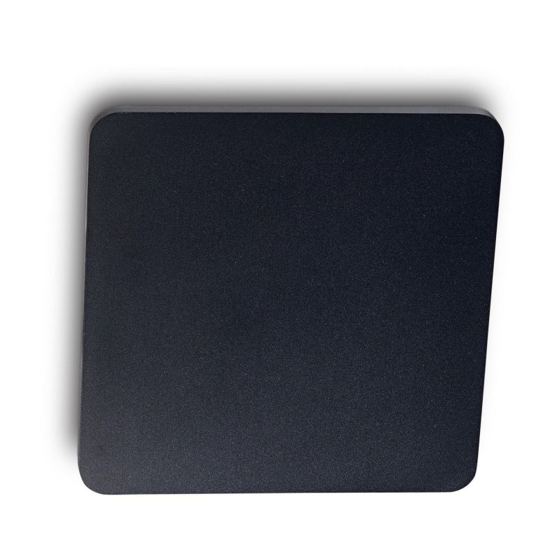 Настенно-потолочный светодиодный светильник Ideal Lux Cover AP1 Square Big Nero 195773 в Санкт-Петербурге