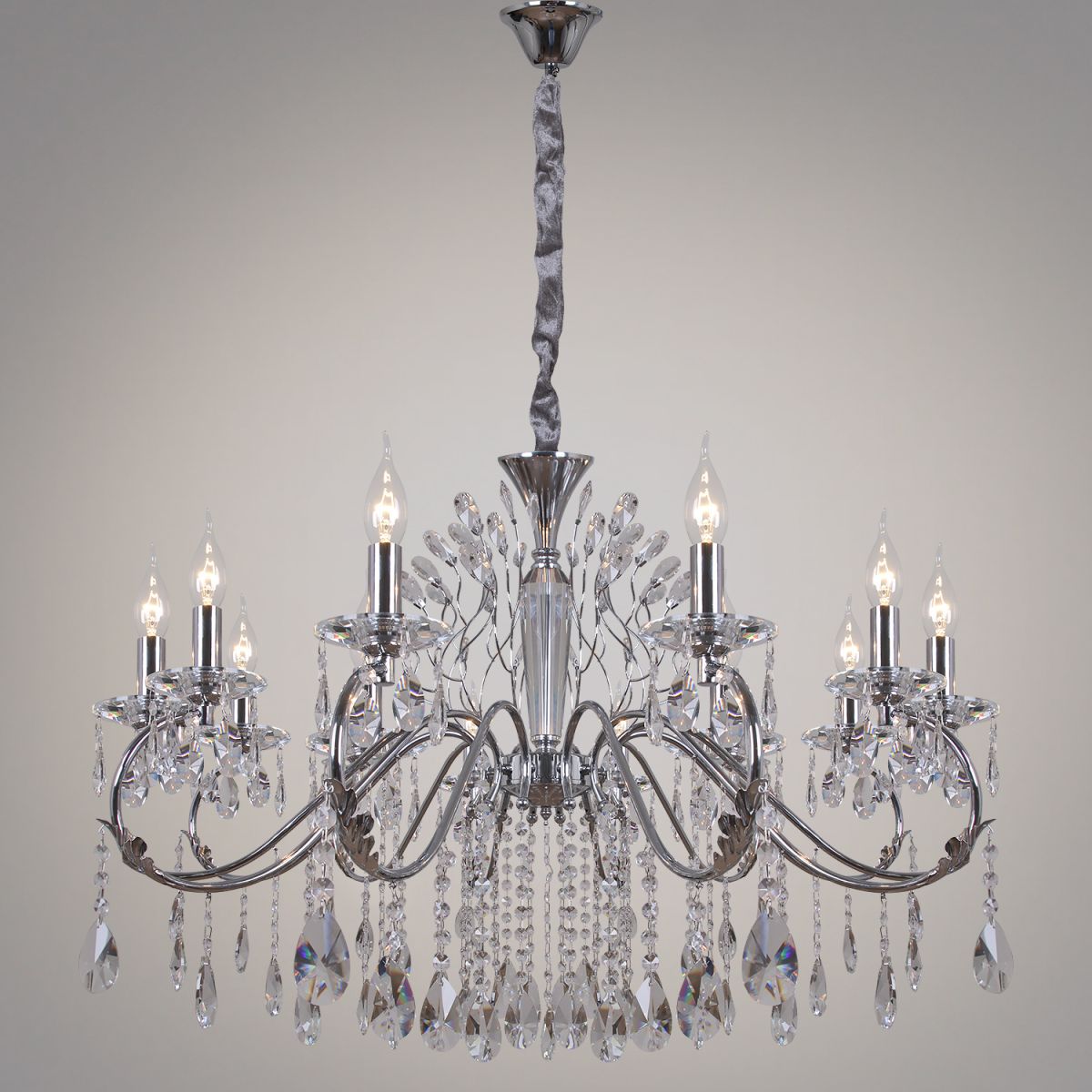 Подвесная люстра Reluce 09230-0.4-12 CH в Санкт-Петербурге