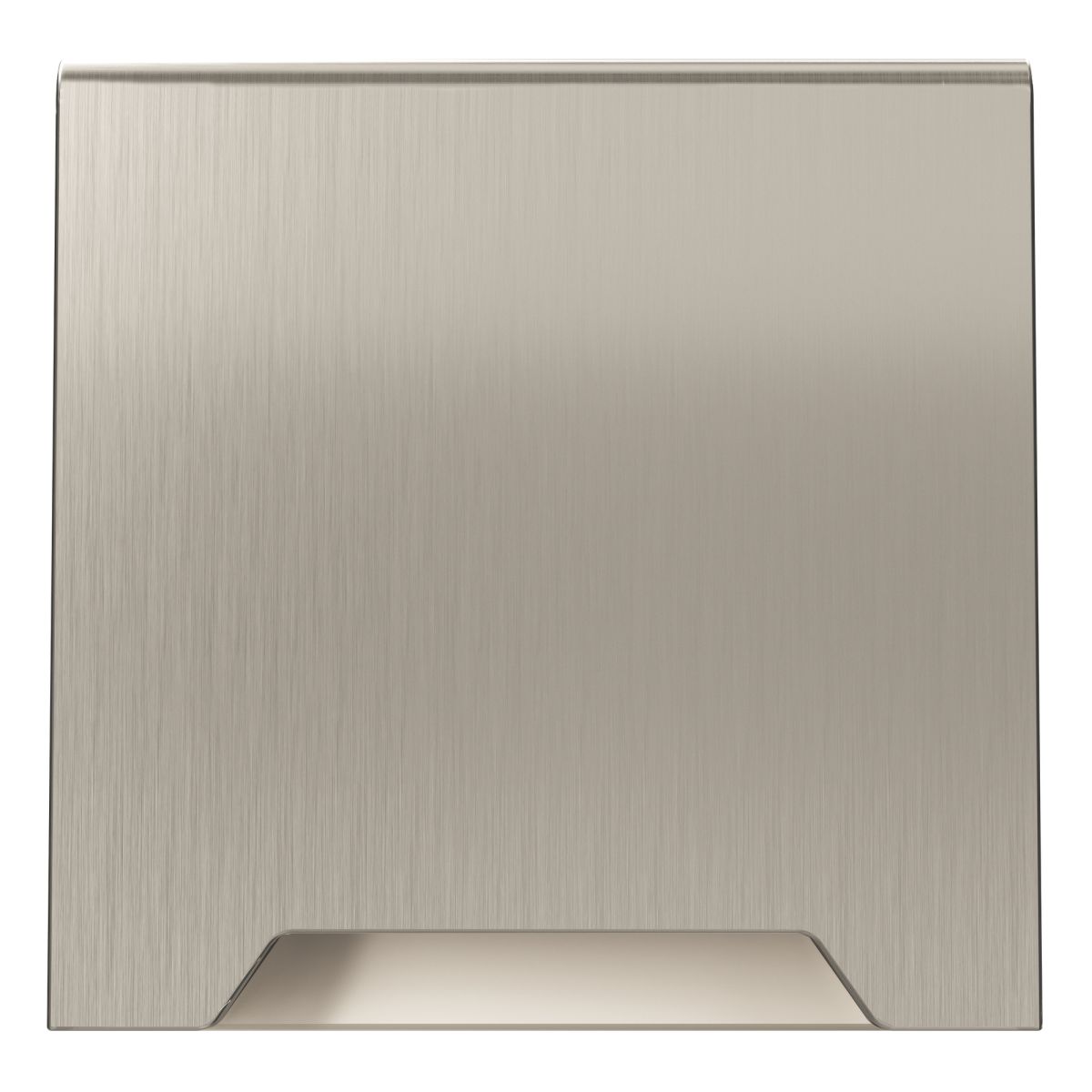 Накладка для розетки с заземлением защитными шторками и крышкой S70 Metal (никель) Voltum VLSM000811 в Санкт-Петербурге