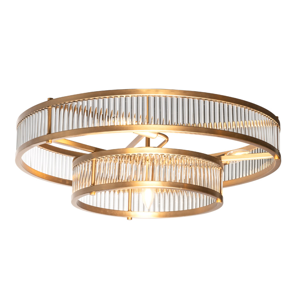 Потолочная люстра DeLight Collection BR3031 brushed brass в Санкт-Петербурге