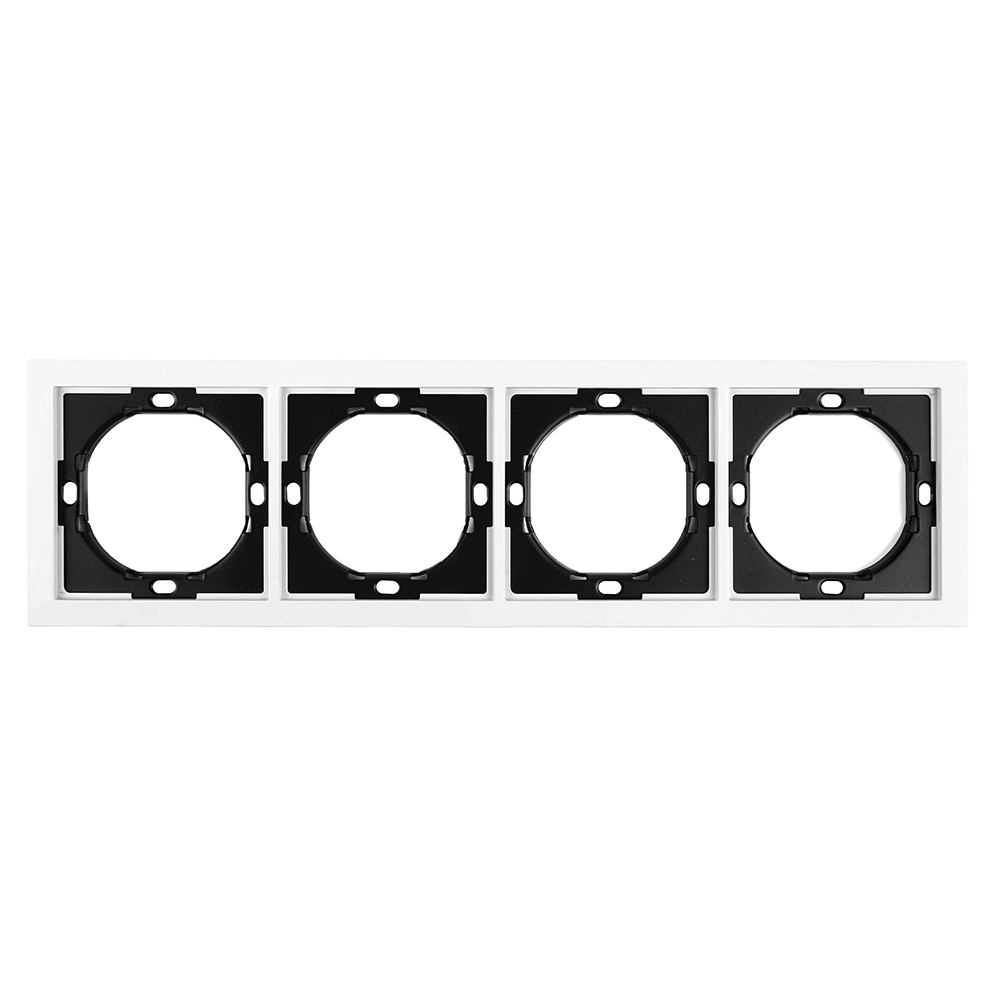 Рамка 4-местная Stekker Мия PFR00-3004-01 белая магнолия 50459 в Санкт-Петербурге