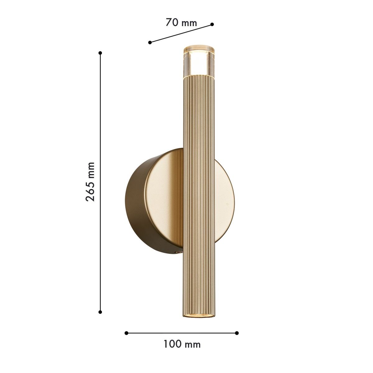 Настенный светильник Favourite Blick 4759-1W в #REGION_NAME_DECLINE_PP#