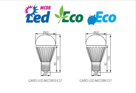 Лампа светодиодная Kanlux Garo E27 10W 2800-3200К 18630 в Санкт-Петербурге