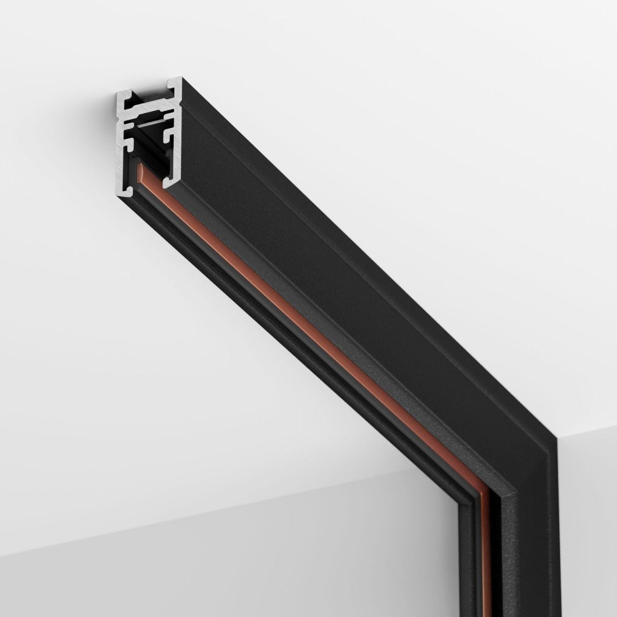 Шинопровод магнитный накладной Arlight MAG-MICROCOSM-TRACK-1115-2000 (BK) (Металл) 051941 в #REGION_NAME_DECLINE_PP#