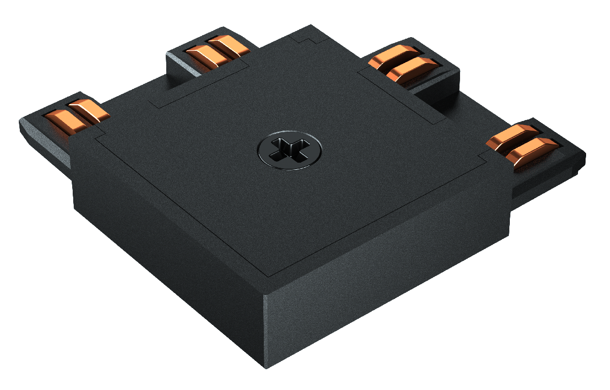 Коннектор питания угловой iLedex Vision POWER CONNECT 4825-L-TYPE - BK в Санкт-Петербурге
