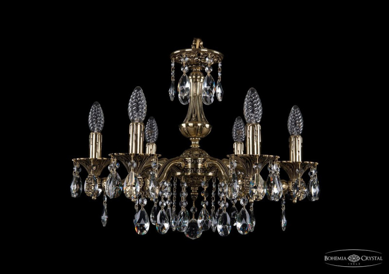 Подвесная люстра Bohemia Ivele Crystal 1710/6/160/A/GB в Санкт-Петербурге