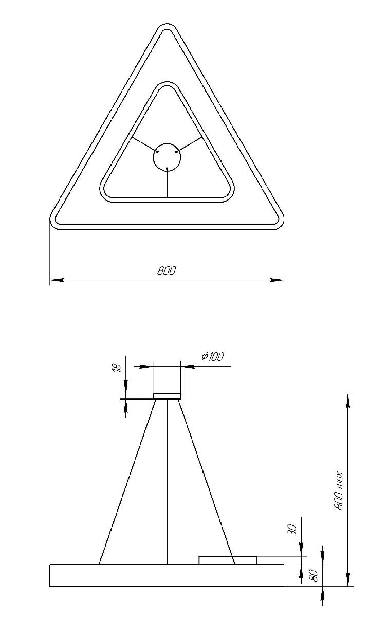 Подвесной светильник Эра Geometria SPO-154-B-40K-042 Б0050581 в Санкт-Петербурге
