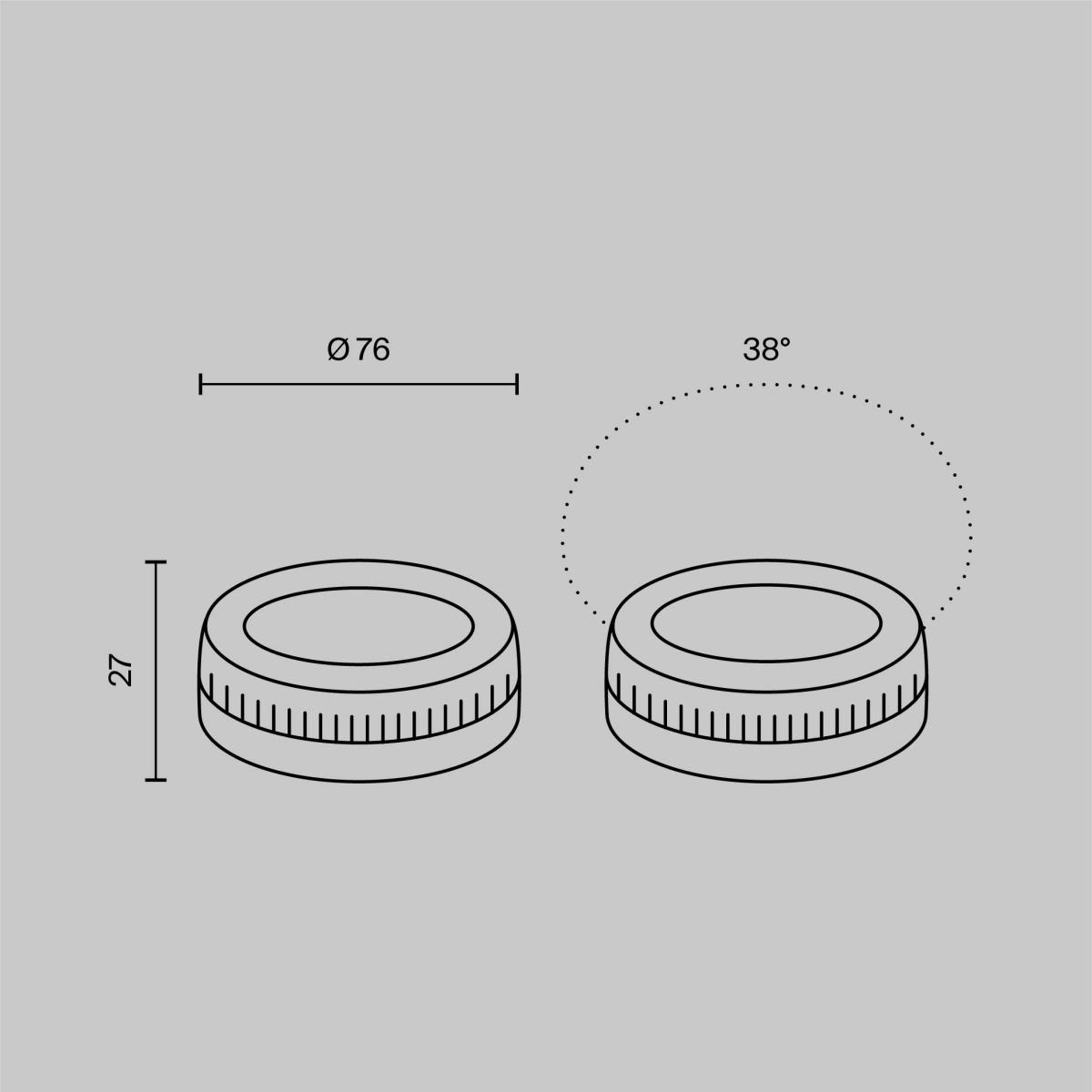 Светодиодная лампа Voltega Ультра Стандарт GX53 Lens 9Вт 3000K 3080 в Санкт-Петербурге