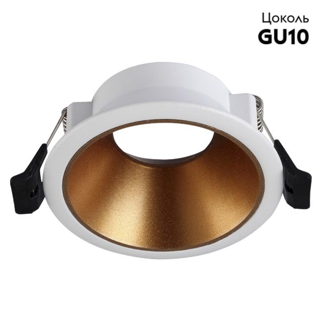 Встраиваемый светильник Crystal Lux CLT 052C WH-GO в #REGION_NAME_DECLINE_PP#