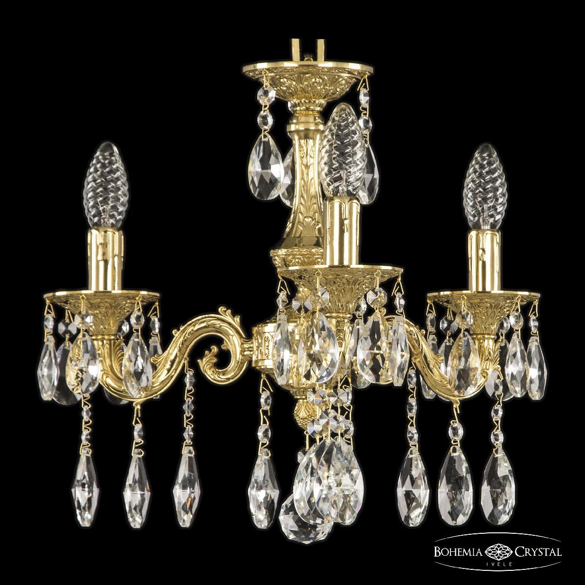 Подвесная люстра Bohemia Ivele Crystal Florence 71101/3/125 A G в Санкт-Петербурге