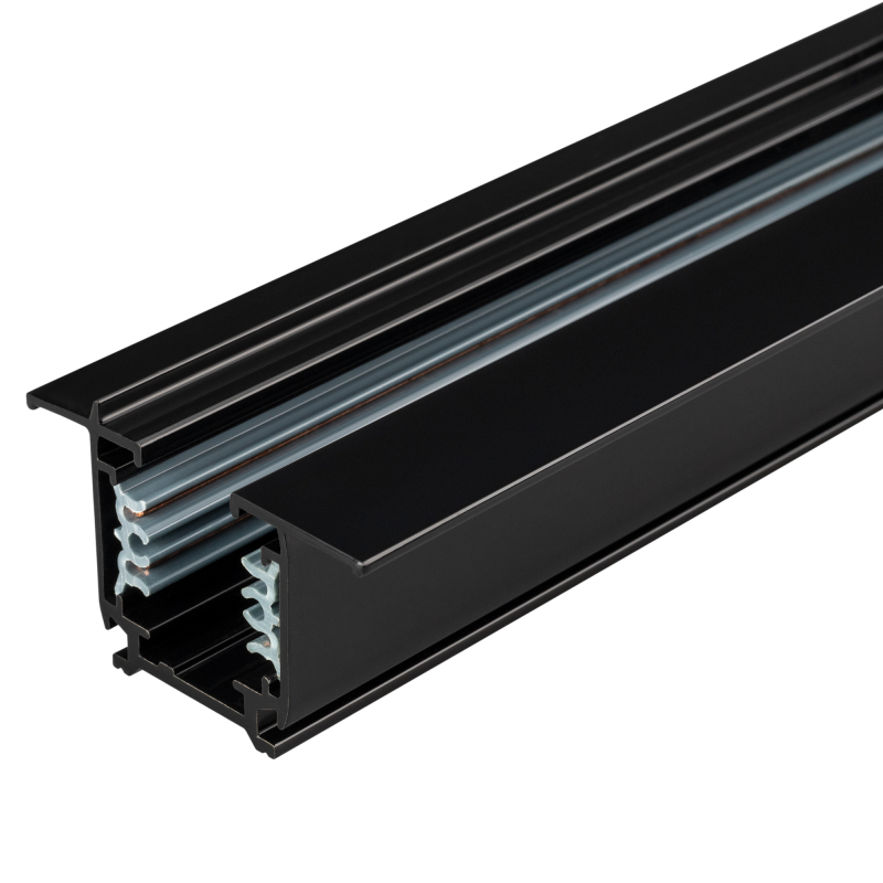 Шинопровод встраиваемый Arlight LGD-4TR-TRACK-F-1000-BK-M 028837(1) в #REGION_NAME_DECLINE_PP#