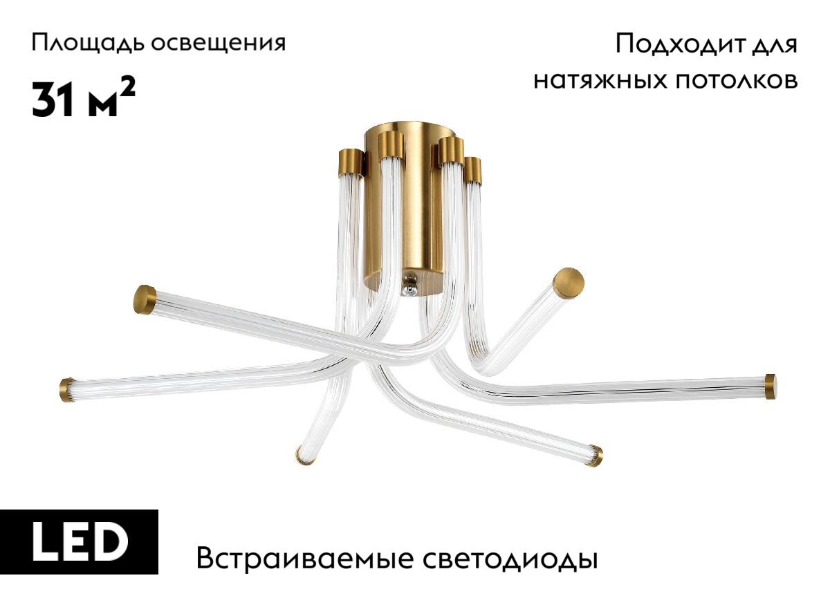 Потолочная люстра Zortes Lora ZRS.57784.06 в Санкт-Петербурге