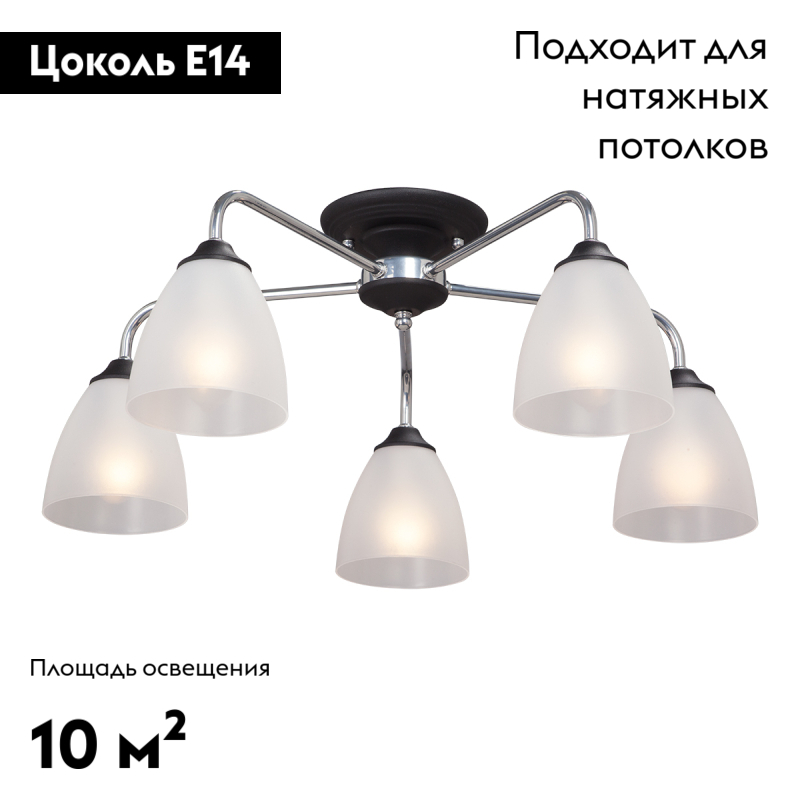 Потолочная люстра Vitaluce V3946-1/5PL в Санкт-Петербурге
