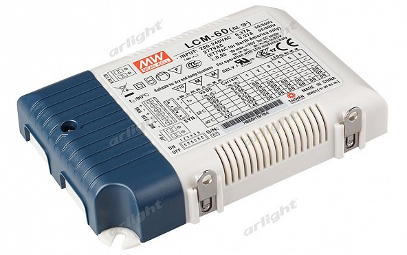 Блок питания Arlight LCM-60 (60W, 500-1400mA, 0-10V, PFC) 021148 в Санкт-Петербурге
