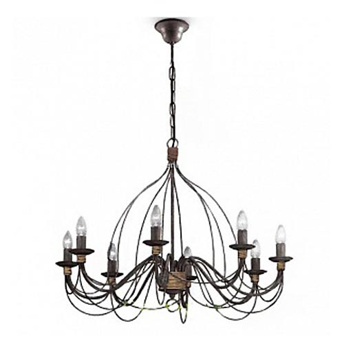 Подвесная люстра Ideal Lux Corte SP8 Ruggine 057194 в Санкт-Петербурге