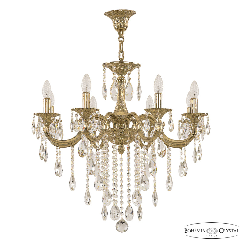 Подвесная люстра Bohemia Ivele Crystal Verona 72199/8/250 B G в Санкт-Петербурге