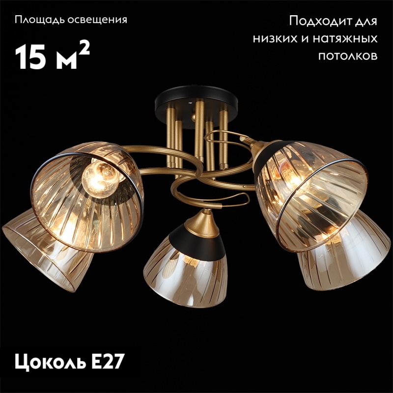 Потолочная люстра Reluce 04619-0.3-05 в Санкт-Петербурге