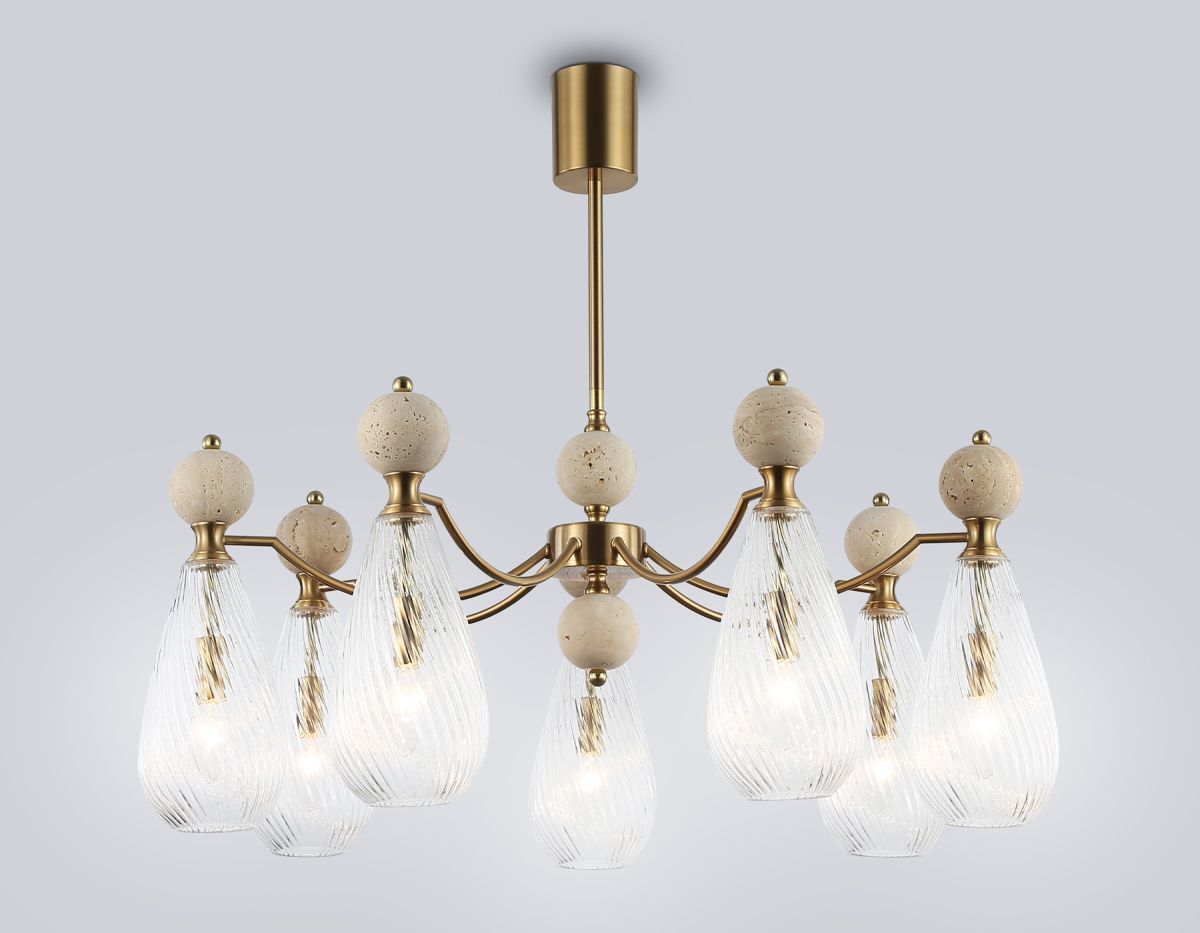 Люстра на штанге Ambrella Light High Light Ceramo Modern LH53287 в #REGION_NAME_DECLINE_PP#