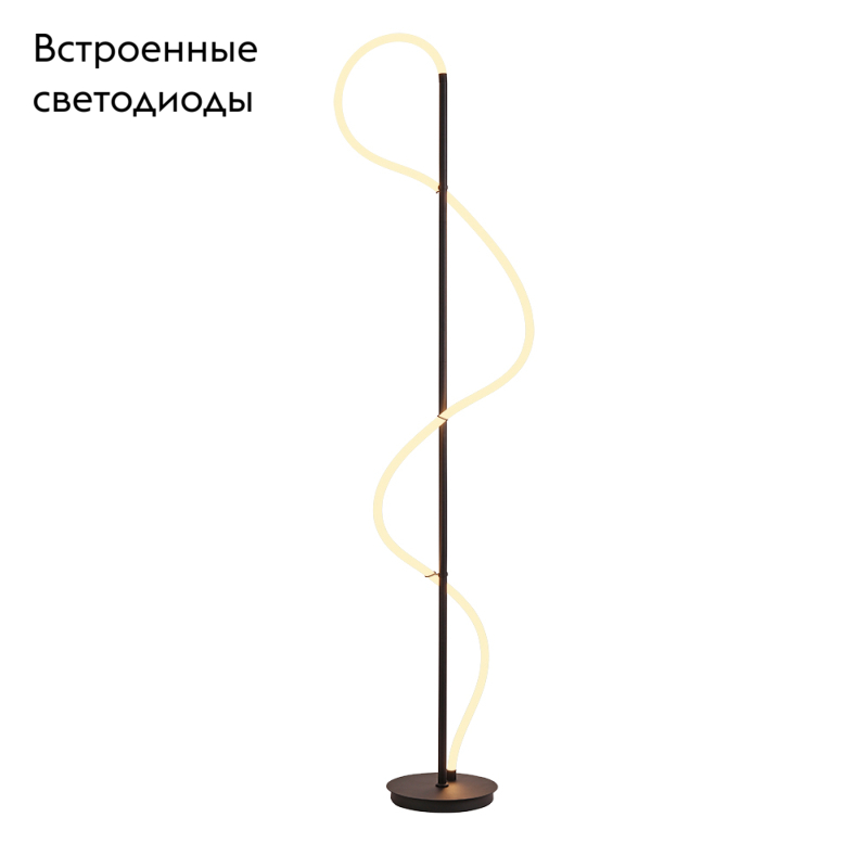 Торшер Arte Lamp Klimt A2850PN-35BK в Санкт-Петербурге