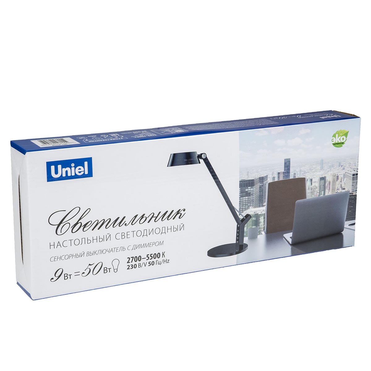 Настольная лампа Uniel TLD-570 Black/Led/500Lm/2700-5500K/Dimmer UL-00007438 в Санкт-Петербурге