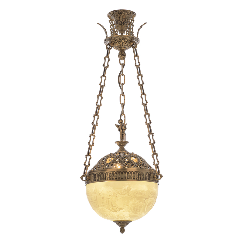 Подвесной светильник Bohemia Ivele Crystal 71000P/30AZ FP Rose Y4 FA10M в Санкт-Петербурге
