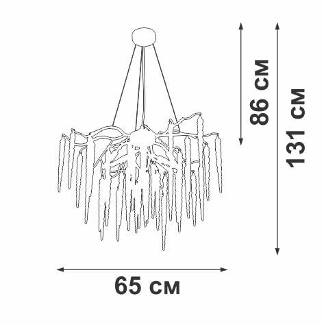 Подвесная люстра Vitaluce V2875-8/7S в Санкт-Петербурге