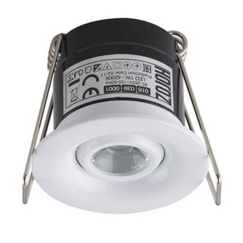 Встраиваемый светодиодный светильник Horoz Silvia 1W 4200К белый 016-039-0001 HRZ00002306 в Санкт-Петербурге