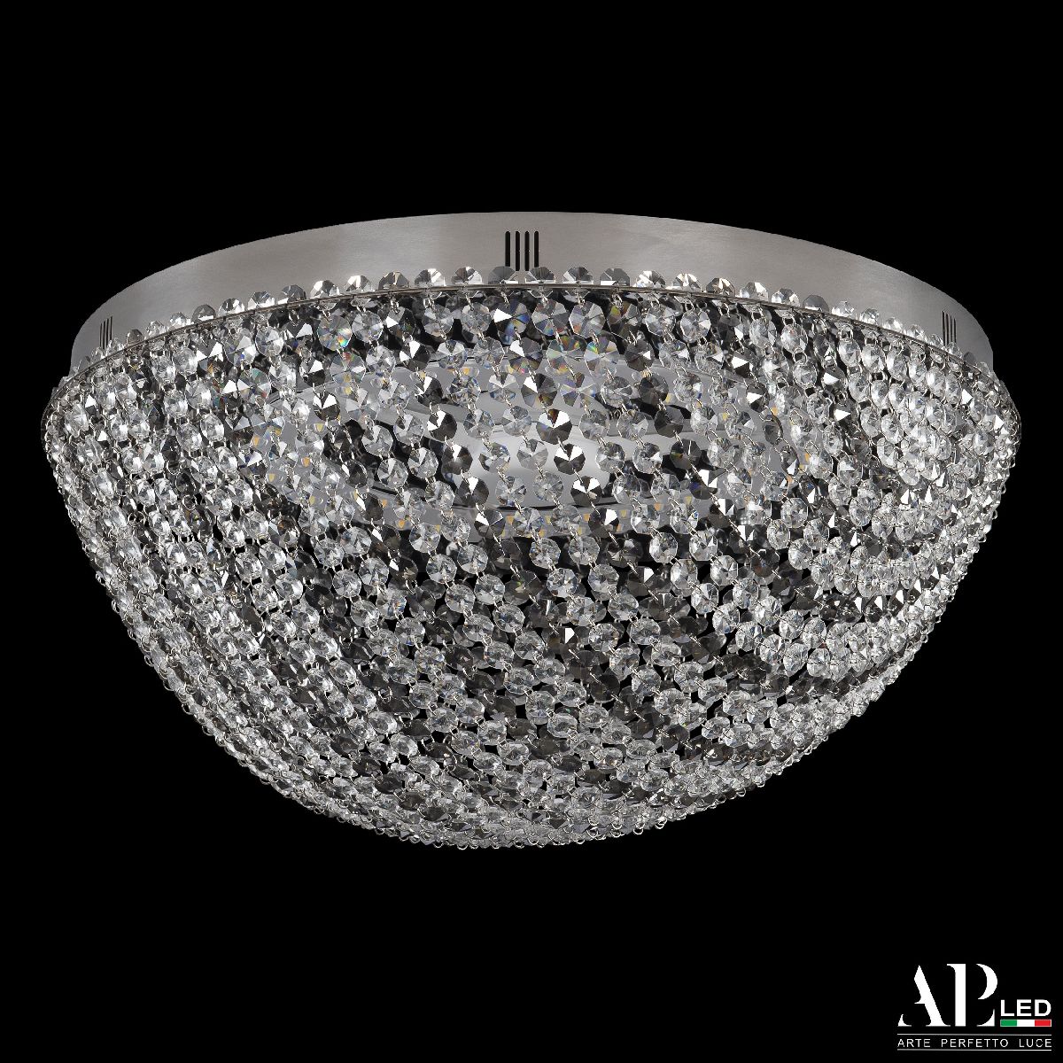Потолочная люстра Arte Perfetto Luce Sicilia SH501.2.50.R.LED-DIM.Ni.Clear.731 в Санкт-Петербурге