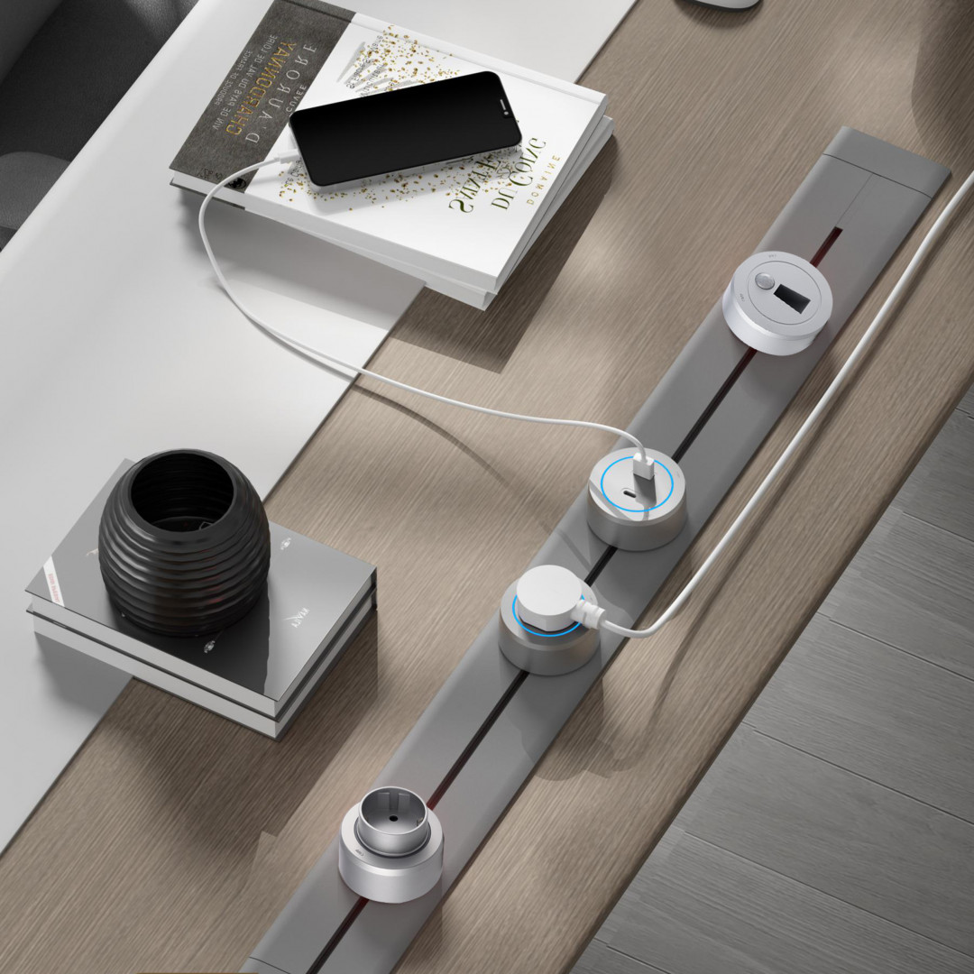Трековая розетка Arte Milano Am-track-sockets-39 397952TS/ES Grey в Санкт-Петербурге