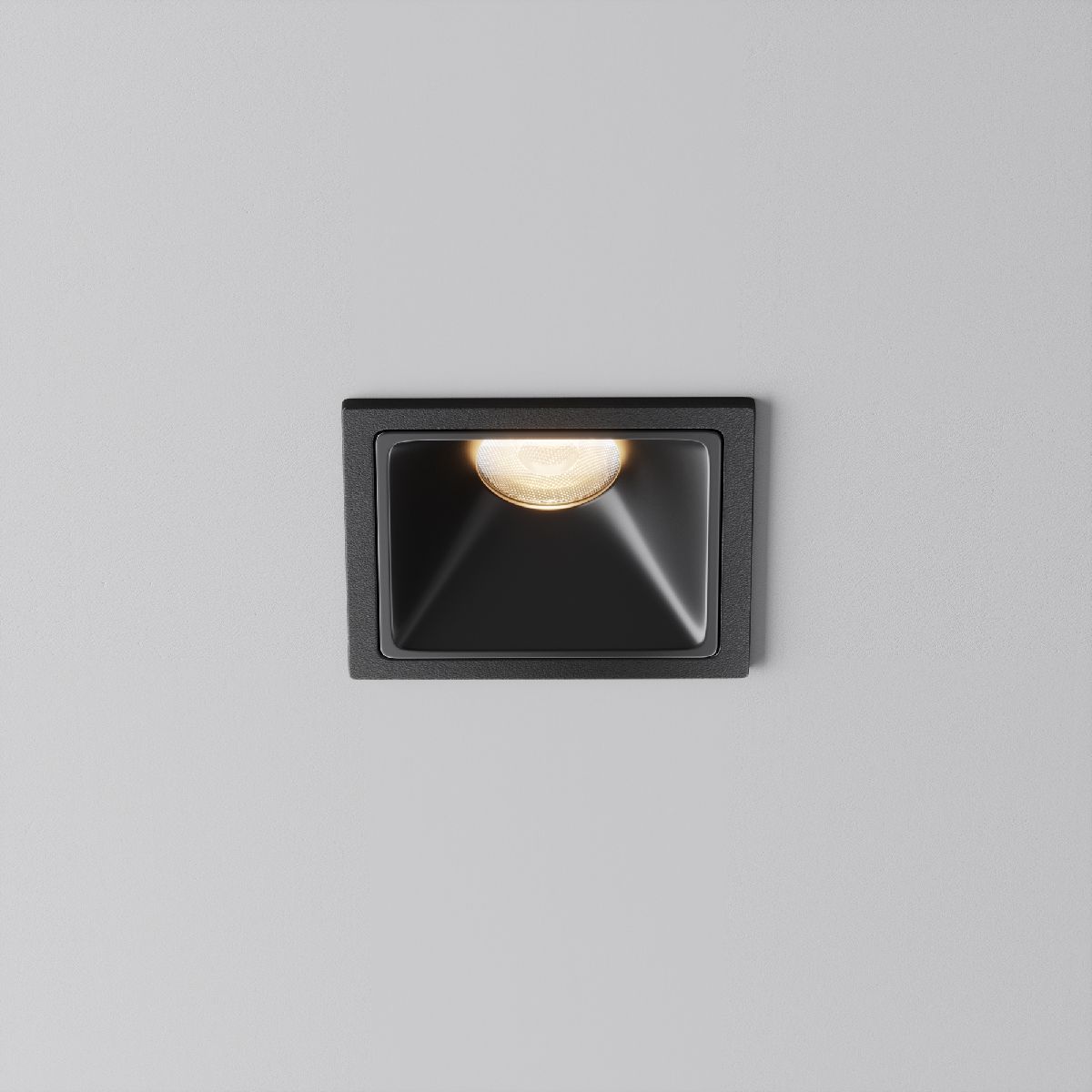 Встраиваемый светильник Maytoni Alfa LED DL043-01-10W3K-SQ-B-1 в Санкт-Петербурге