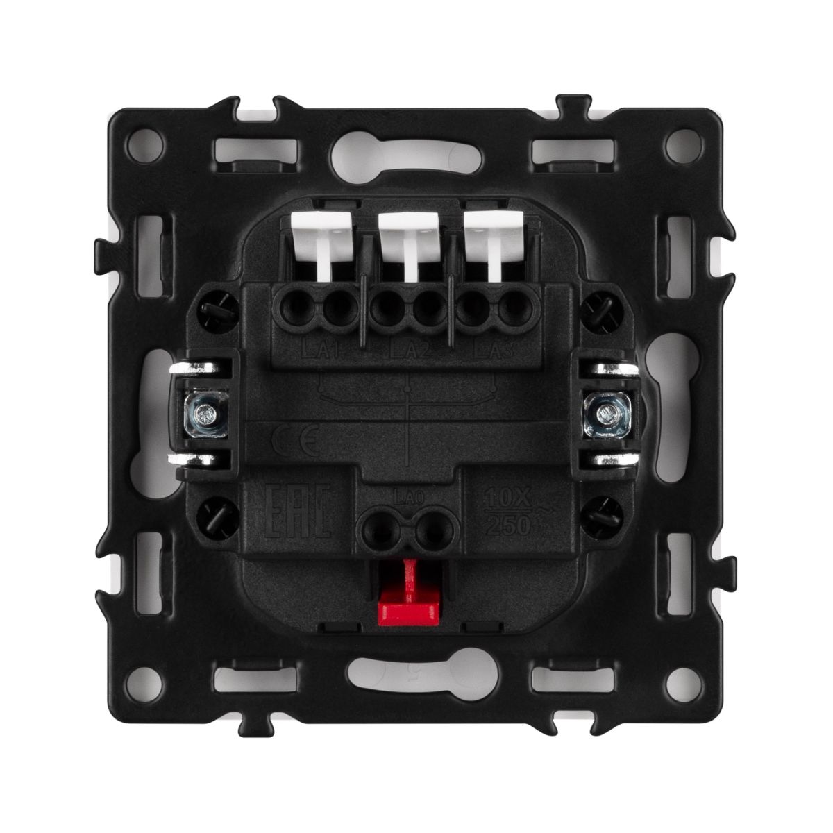 Механизм выключателя трехклавишный непроходной Arlight SWT-NOBE-MK03-SFPL-WH (230V, 10A) (Белый кварц) 061801 в Санкт-Петербурге