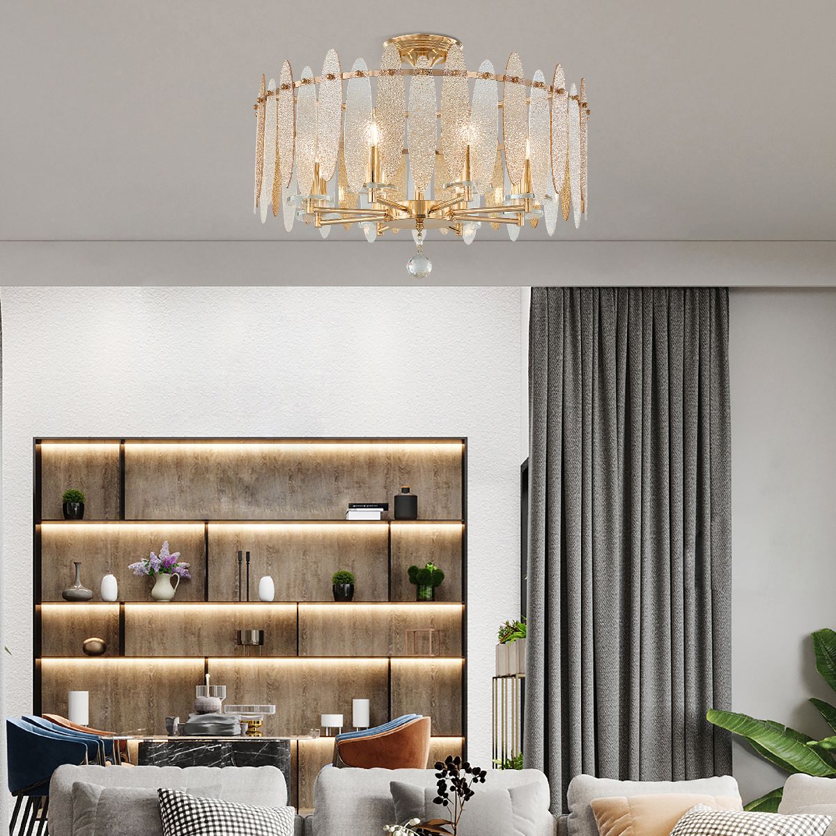 Потолочная люстра Arte Milano Sorrento 373309/8/80/570 GD в Санкт-Петербурге