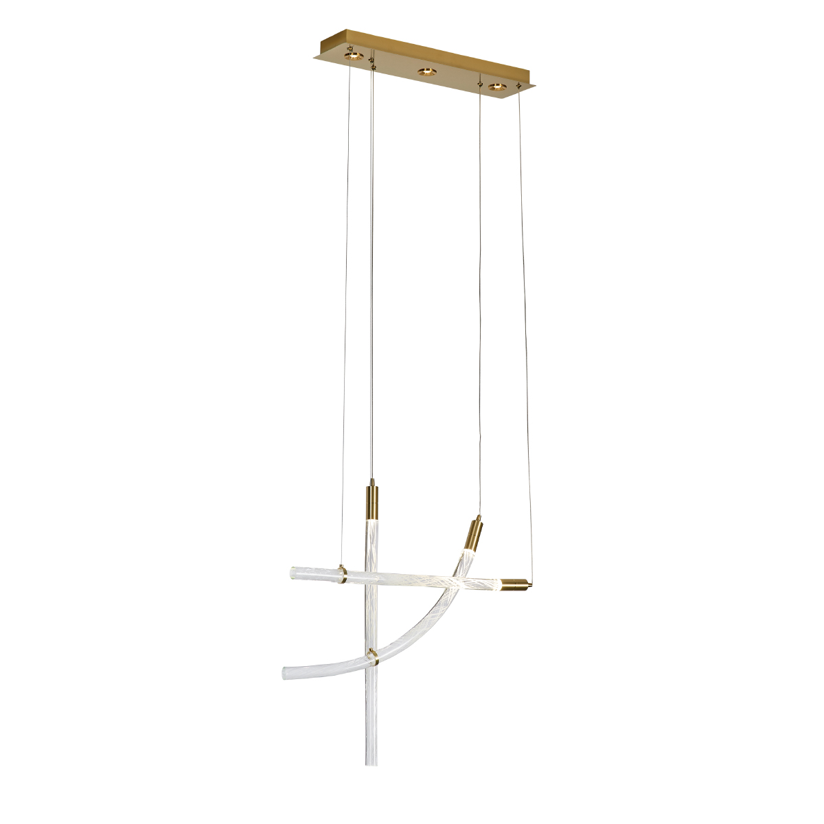 Подвесной светильник Delight Collection OD2412 OD2412-3 gold/clear в Санкт-Петербурге