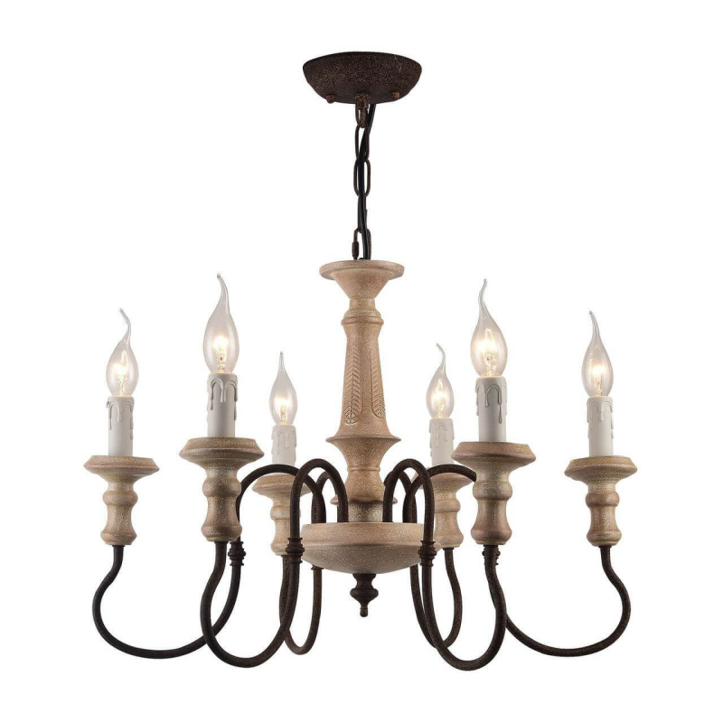 Подвесная люстра Arte Lamp A1700LM-6BR в #REGION_NAME_DECLINE_PP#