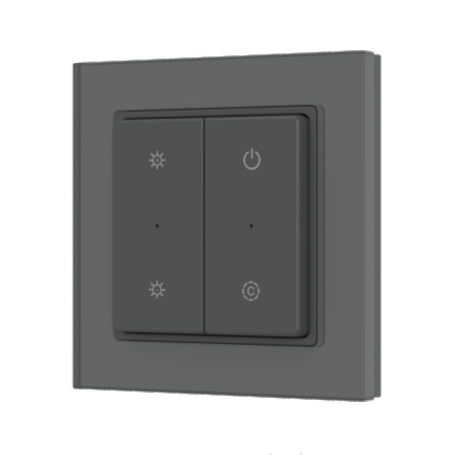 Кнопочная панель Arlight SMART-RF-801-22-MULTI черная, квадрат. (3V, стекло, 2.4G) (IARL, IP20 Пластик) 066726 в Санкт-Петербурге