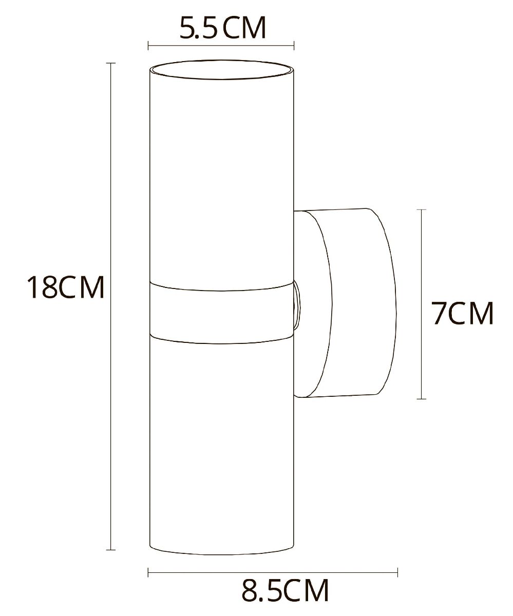 Настенный светильник Arte Lamp Ran A3143AP-2BK в Санкт-Петербурге